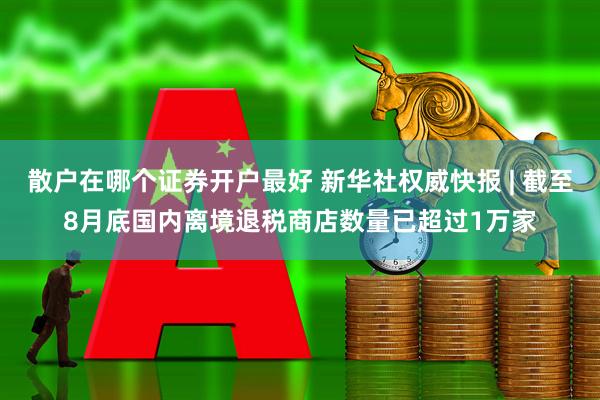 散户在哪个证券开户最好 新华社权威快报 | 截至8月底国内离境退税商店数量已超过1万家