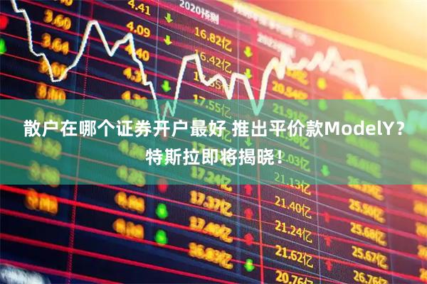散户在哪个证券开户最好 推出平价款ModelY？特斯拉即将揭晓！